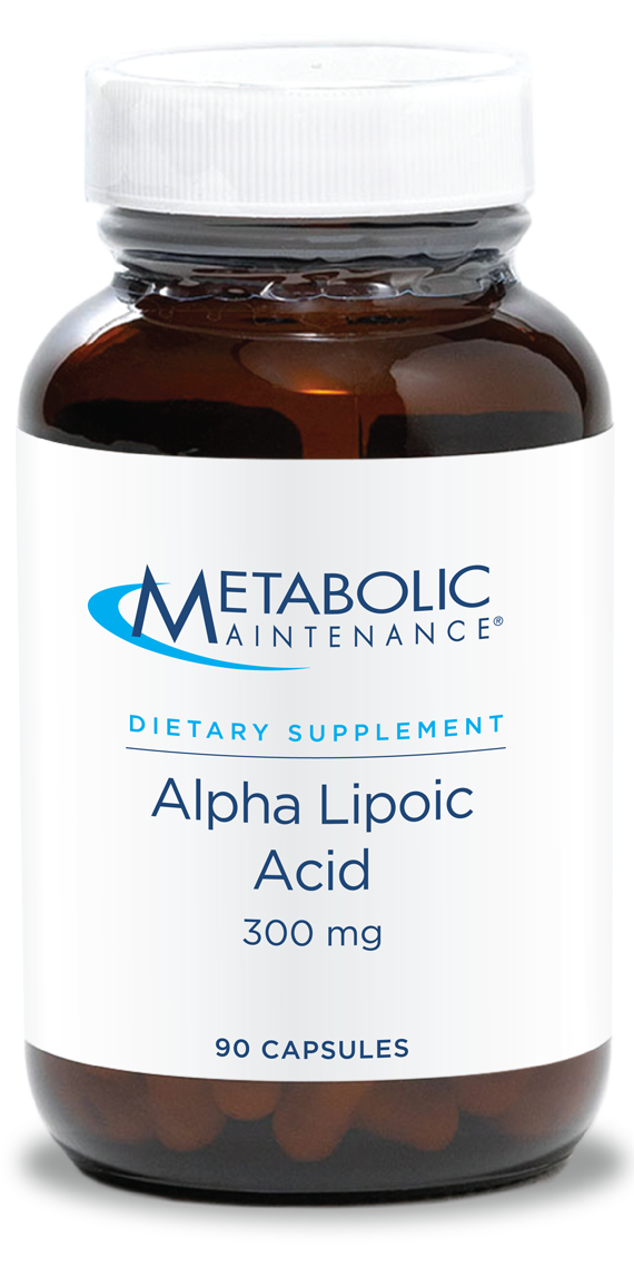 Alpha Lipoic Acid 90 Capsules Metabolic Maintenance