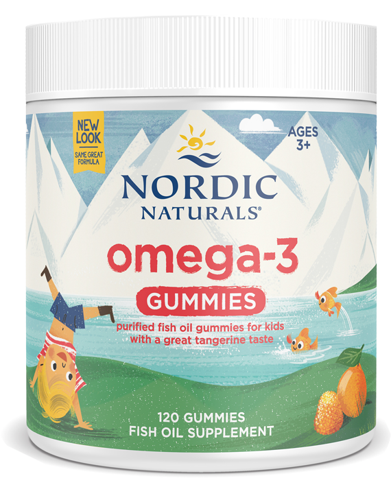 Nordic Omega-3 Gummies 120 Gummies Nordic Naturals