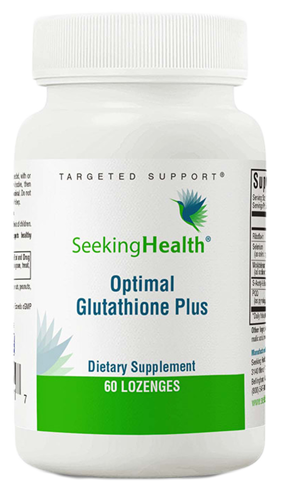 Optimal Glutathione Plus 60 Lozenge Seeking Health