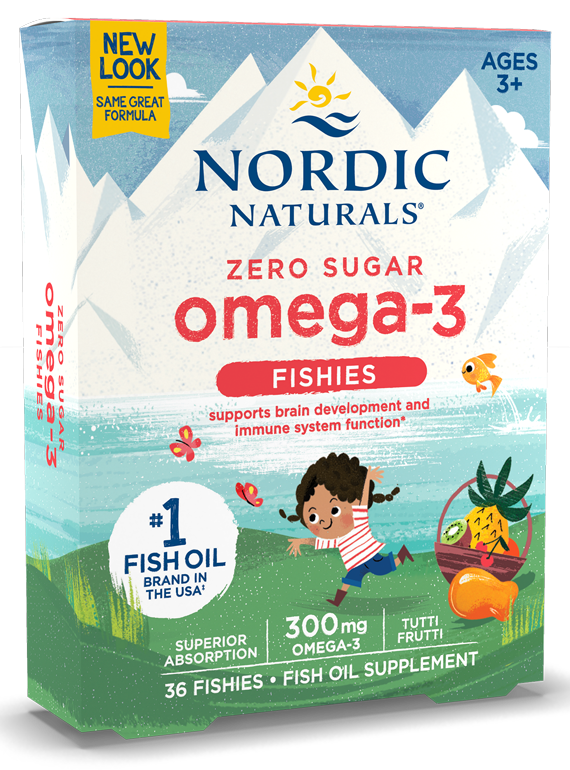 Nordic Omega-3 Fishies 36 Fishies Nordic Naturals